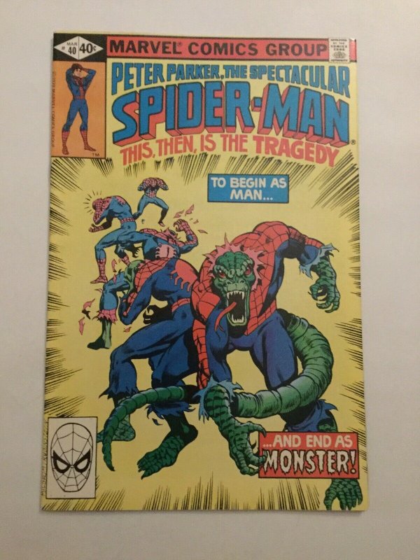 Spectacular Spider-Man 40 Nm Near Mint Marvel