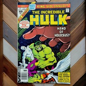 HULK ANNUAL #7 FN/VF (Marvel 1978) ICEMAN + ANGEL / JOHN BYRNE / King-Size 48pg