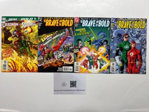 4 The Brave And The Bold DC Comic Books # 1 2 3 14 Batman Superman Flash 49 JS45