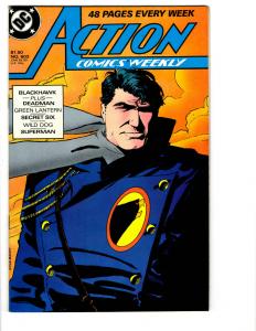 4 Action Comics Weekly DC Comic Books # 602 603 604 605 Superman Deadman BH14