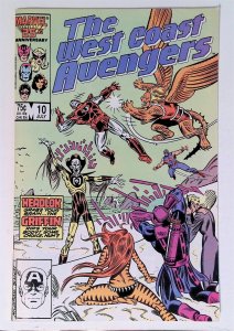 West Coast Avengers #10 (July 1986, Marvel) 7.0 FN/VF