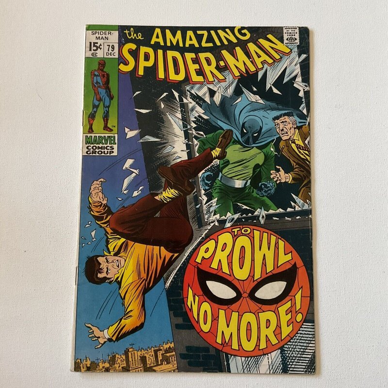 Amazing Spider-Man 79 Fine Fn 6.0 Marvel 1969