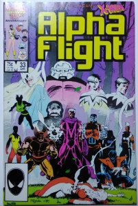 Alpha Flight #33 (1986) 1st Lady Deathstrike