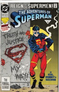 Adventures of Superman #501 (1993) Superboy