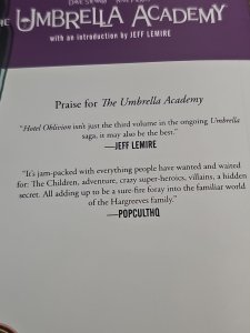The Umbrella Academy HOTEL OBLIVION  TPB 3 Gerard Way & Gabriel Ba Read More