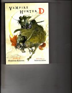 Vampire Hunter D Volume # 1 Hideyuko Kikuchi Yoshitaka Amano Manga Comic AB1