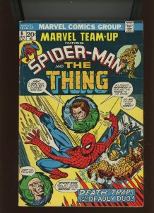 (1972) Marvel Team-Up #6: FEATURING SPIDER-MAN AND THE THING! (5.5/6.0)