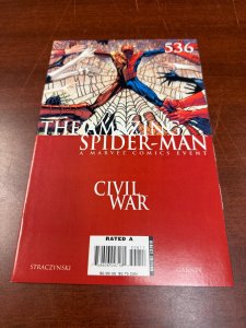 Amazing Spider-Man # 536 NM 1st Print Marvel Comic Book Civil War 1 J241