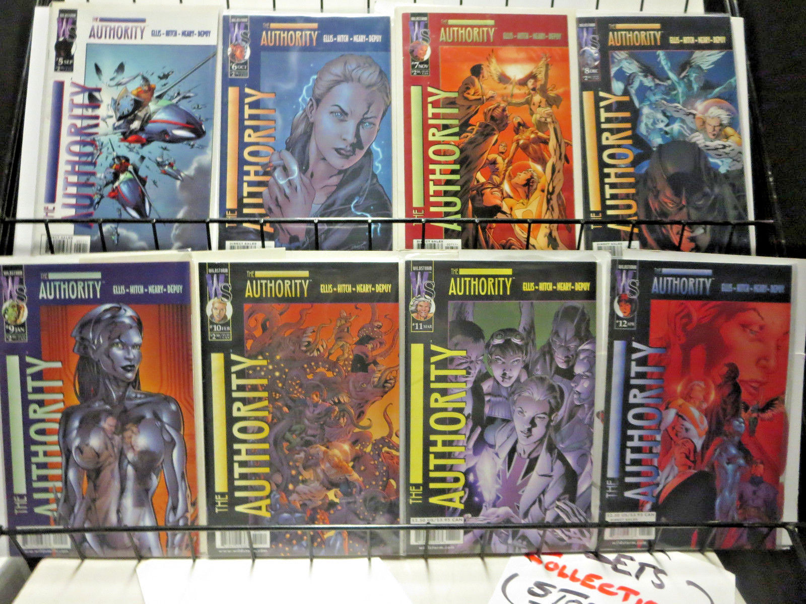 Authority Lot Of 44 Comic Books Wildstorm Dc Ellis Morrison Millar Vf 1999 2009 Comic Books 8018