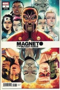 Magneto & Mutant Force #1 Variant Cover - Magneto, Professor X by Bernard Chang