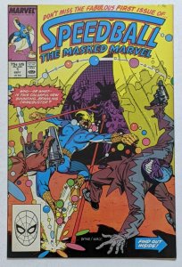 Speedball #1 (Sept 1988, Marvel) F/VF 7.0 Steve Ditko & Jackson Guice cover art
