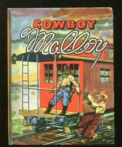 COWBOY MALLOY-BIG LITTLE BOOK-#1171-1940-ALBERT H WICK ART-vg
