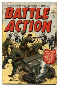Battle Action #30 1957-  Atlas War comic VG+