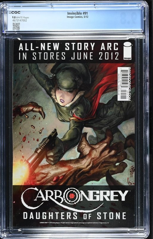 Invincible #91 (5/12) Graded CGC 9.8