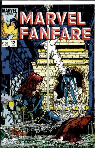 Marvel Fanfare #12 (1984) Black Widow [Key Issue]