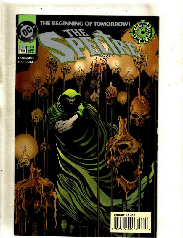 13 The Spectre DC Comics Comic Books #0 23 24 25 26 27 28 29 30 31 32 33 34 J369