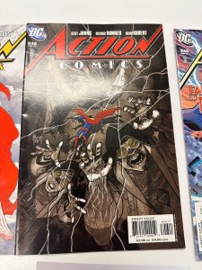 3 Action Comics DC Comic Book # 846 847 848 Superman Batman 76 CT5