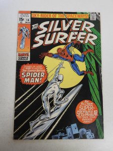 The Silver Surfer #14 (1970) VG+ Condition moisture stains