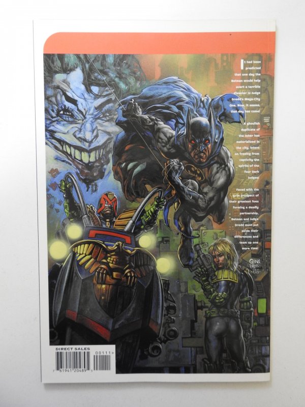 Batman/Judge Dredd Die Laughing #1 (1998) NM Condition!