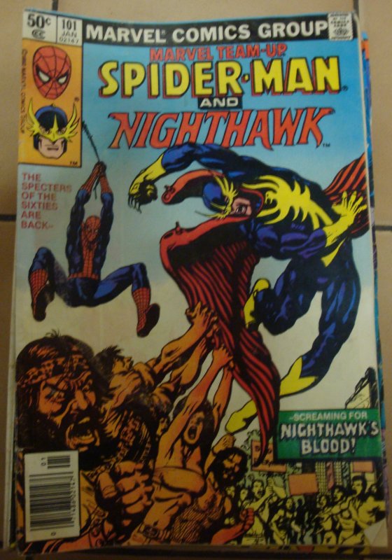 Marvel Team-Up #101 Spider-Man & Nighthawk J. M. DeMatteis Story