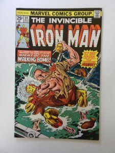 Iron Man #84 (1976) VF- condition MVS intact