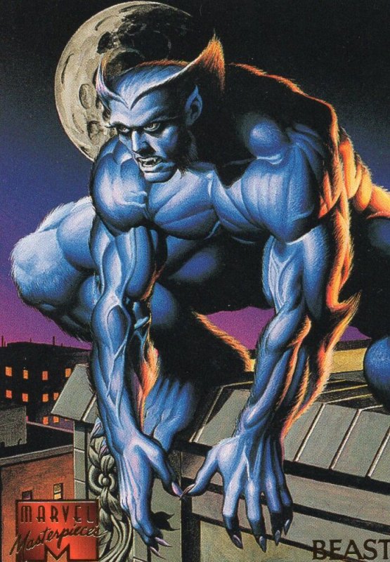 1995 Marvel Masterpieces #8 Beast