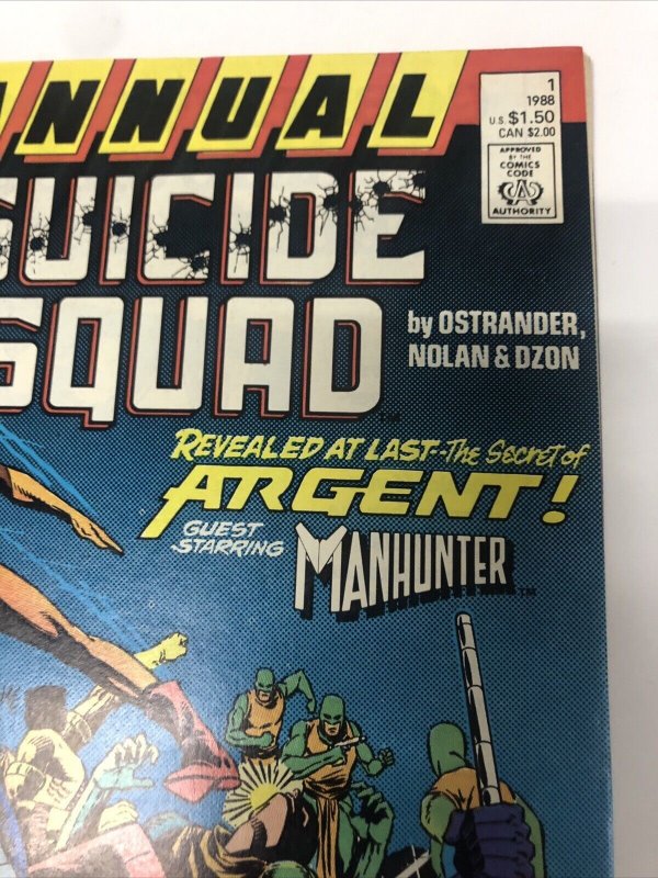 Suicide Squad Annual (1988) # 1 (Fan/VF) Canadian Price Variant • CPV •Ostrander