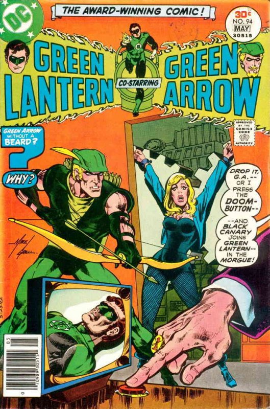 Green Lantern (2nd Series) #94 FN ; DC | Green Arrow Black Canary Mike Grell 197