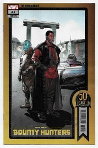Star Wars Bounty Hunters #21 Sprouse Lucasfilm 50th Variant (Marvel, 2022) NM