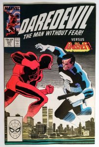 Daredevil #257, 1st battle of Daredevil and Punisher