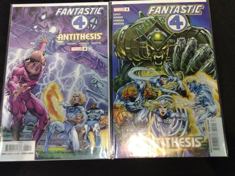 Fantastic Four Antithesis #1-4 1 2 3 4 First Antithesis Marvel Neal Adams 2020