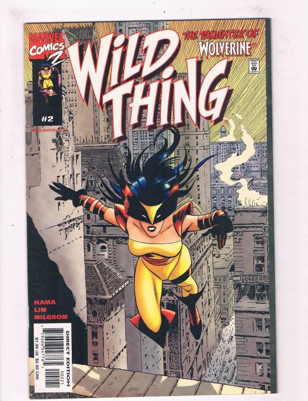 Wild Thing #2 VF/NM 1st Print Marvel Comics 2 Wolverine Daughter X-Men DE3