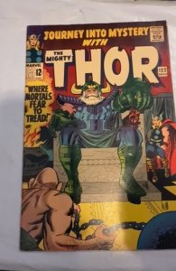 Journey Into Mystery # 122 -1965- Kirby Absorbing Man App-Kirby- edge foxxing