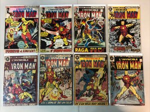 L’Invincible Iron Man (1972) 1-137/138 Missing #10,81/82+1 Shot (G/VG)Set Marvel