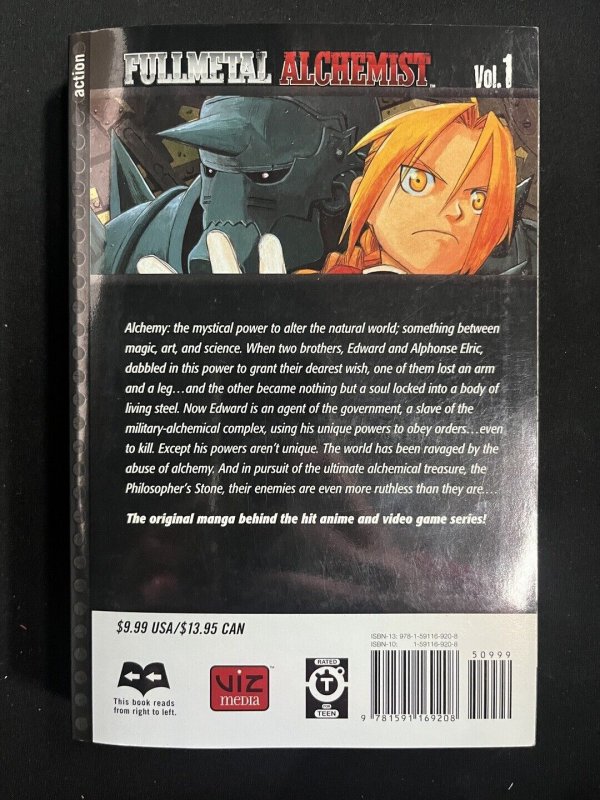 Fullmetal Alchemist, Vol. 1 by Hiromu Arakawa