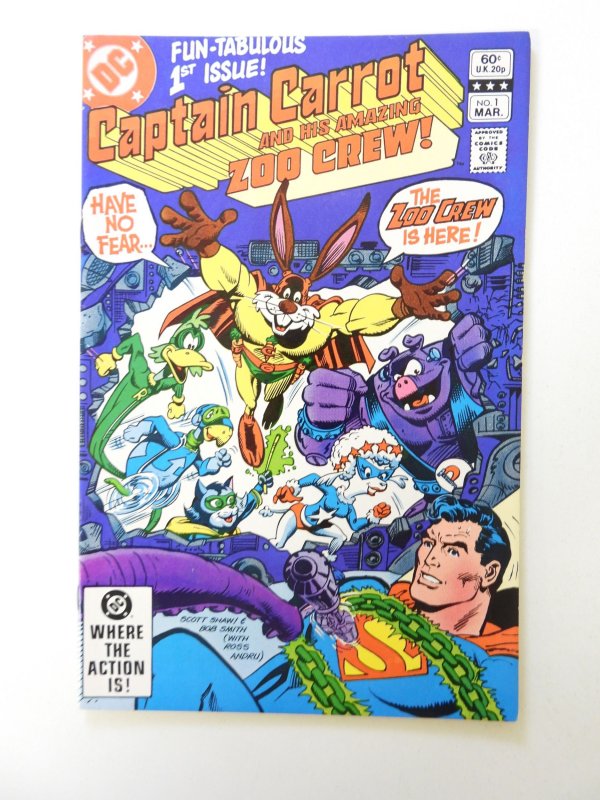 Captain Carrot and His Amazing Zoo Crew #1 (1982) VF- condition