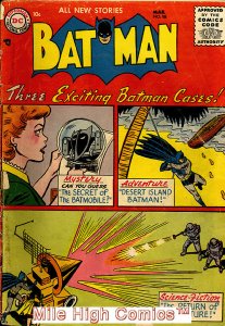 BATMAN  (1940 Series)  (DC) #98 Very Good Comics Book