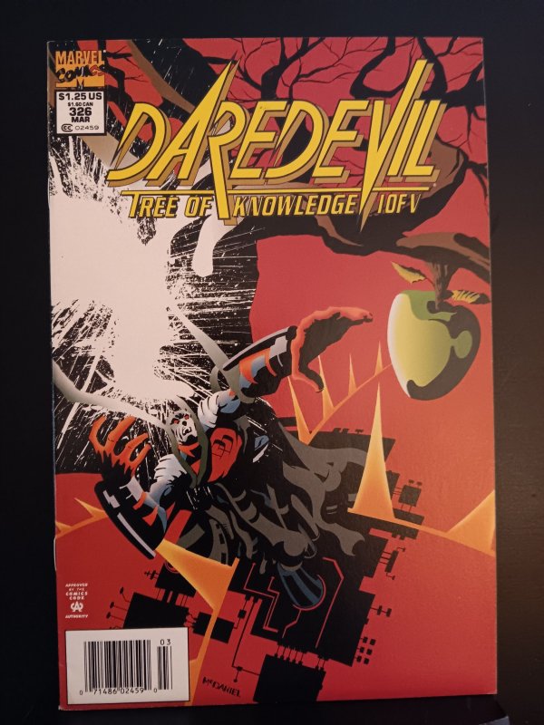 Daredevil #326 Newsstand Edition (1994) VF