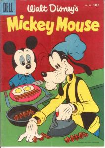 MICKEY MOUSE 46 VG Mar. 1956 COMICS BOOK