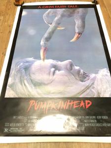 Pumpkinhead movie poster 1988 27x41 fine condition