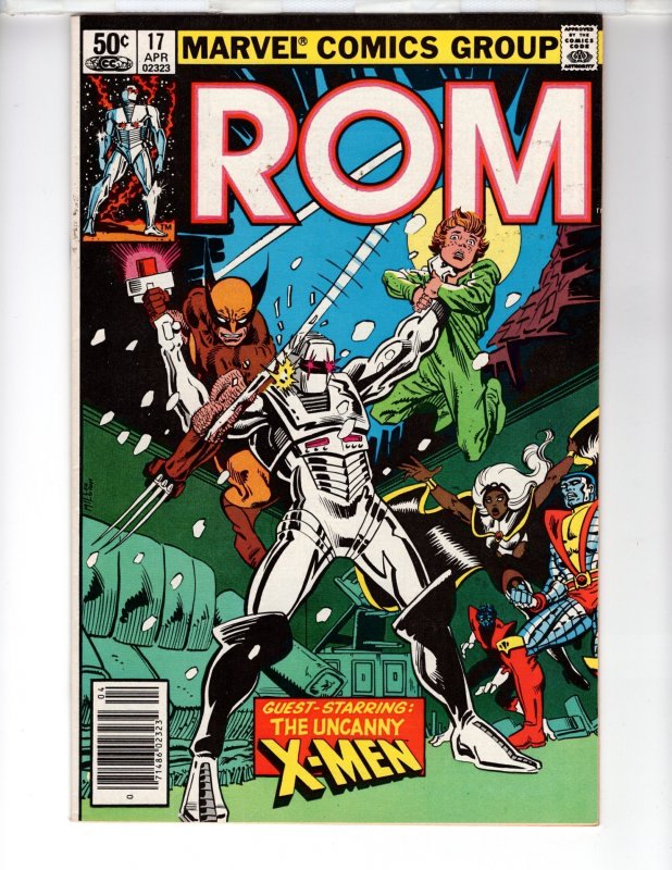 [ LOT88 ] • Rom #17 (1981) X-Men Appearance!  / NSC•NCA8