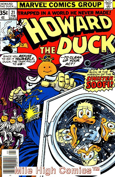 HOWARD THE DUCK (1976 Series)  #21 Near Mint Comics Book