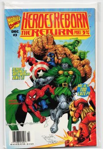 Heroes Reborn: The Return #3 (1997) Human Torch
