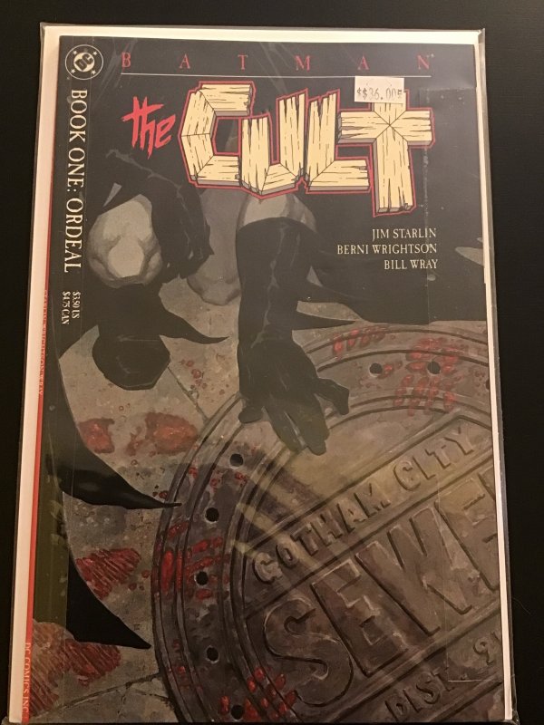 Batman: The Cult #1-4 (1988) Starlin Wrightson