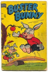 Buster Bunny #11 1951- Golden Age Funny Animals G