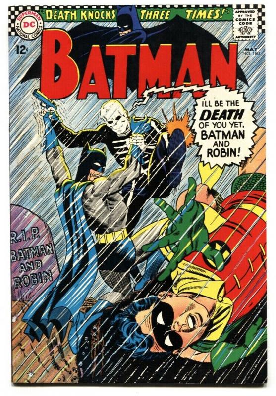 Batman #180-1966-DC Silver Age - Death issue! VF