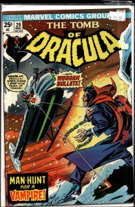 Tomb of Dracula #20 (1974) Tomb of Dracula