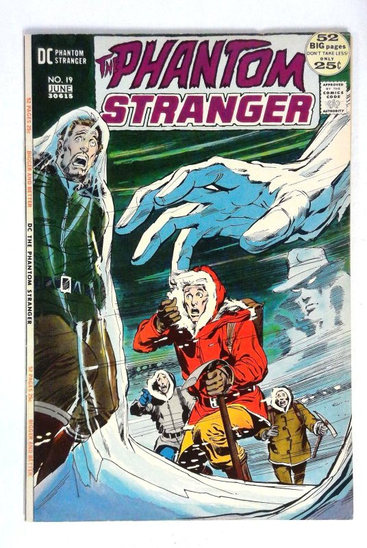 Phantom Stranger #19 ghostly Arctic DC (1972) VG