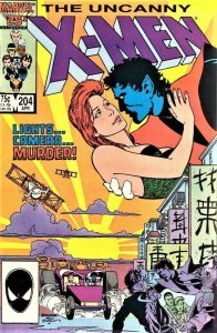 Uncanny X-Men 1963 1st Series #204 What Happened to Nightcrawler! MINT