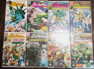 The Toxic Avenger Set #1-8 Marvel Comics 1991 Avg VF+